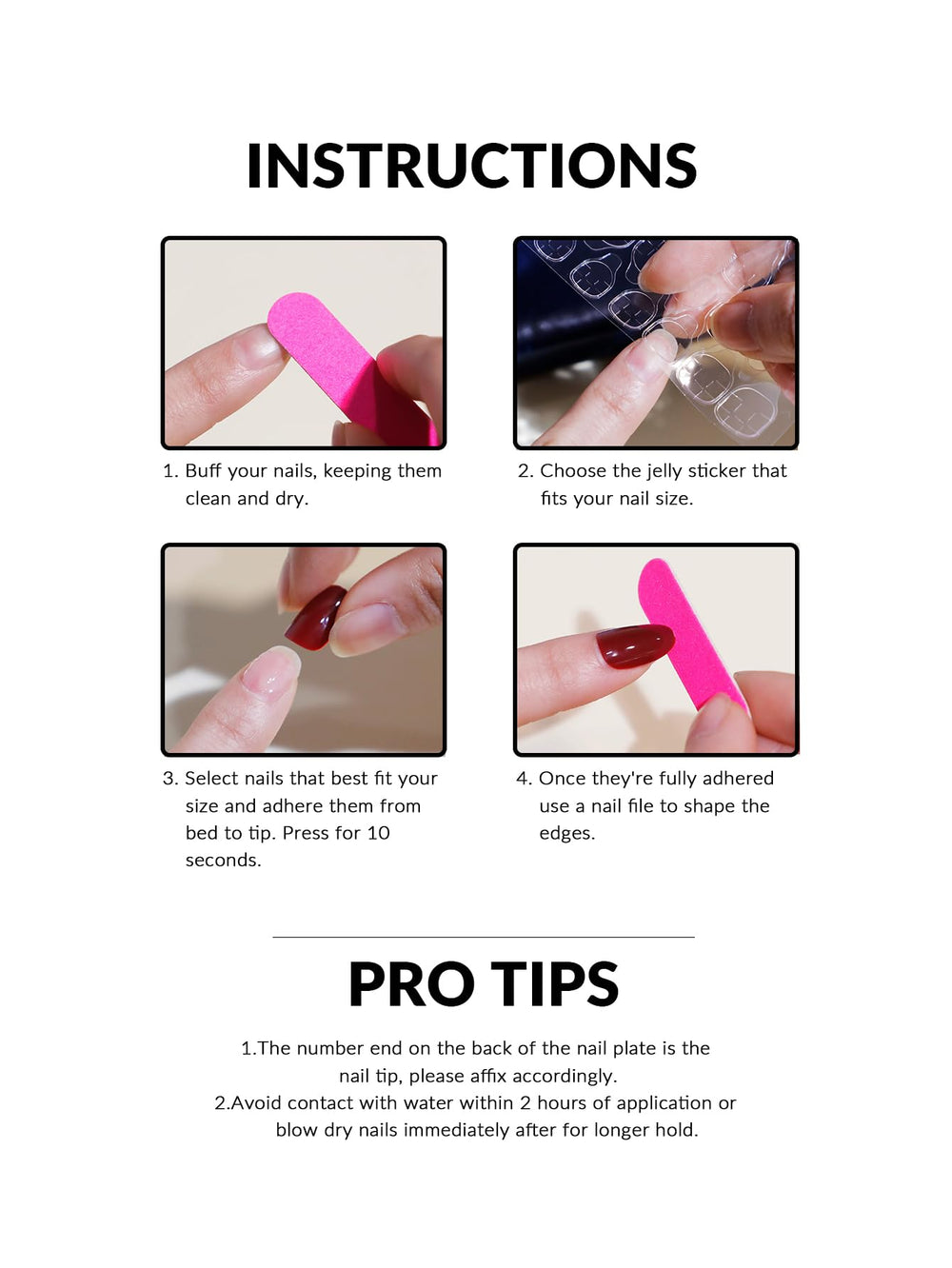 Tmani diamond glitter nails add eye-catching shine to outfits.