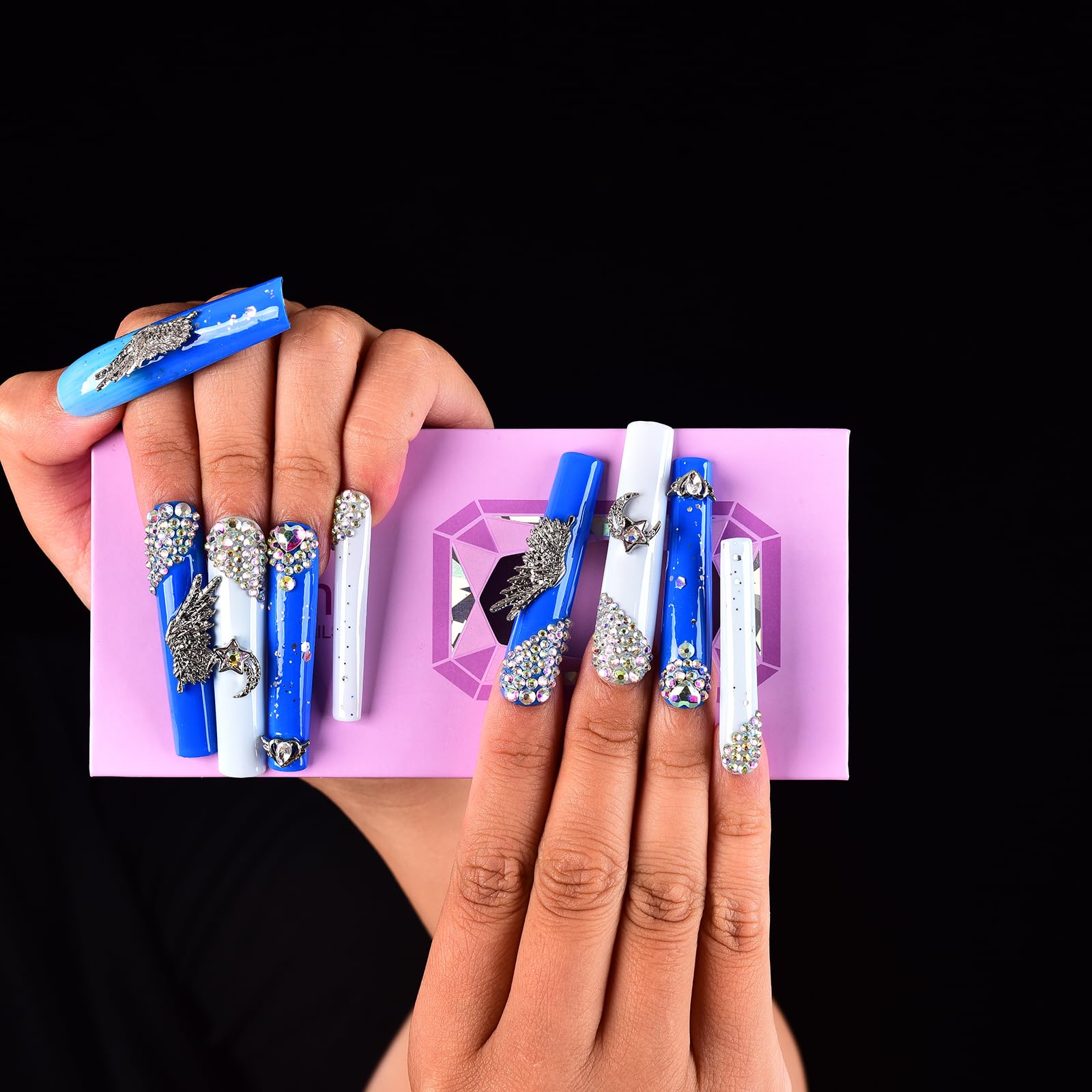 Tmani purple storage case keeps nails secure and portable.