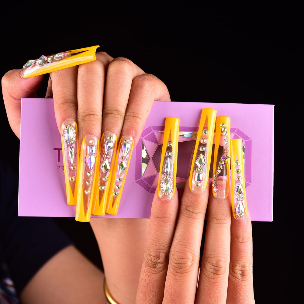 Reusable nails from Tmani allow trimming, filing, and reshaping