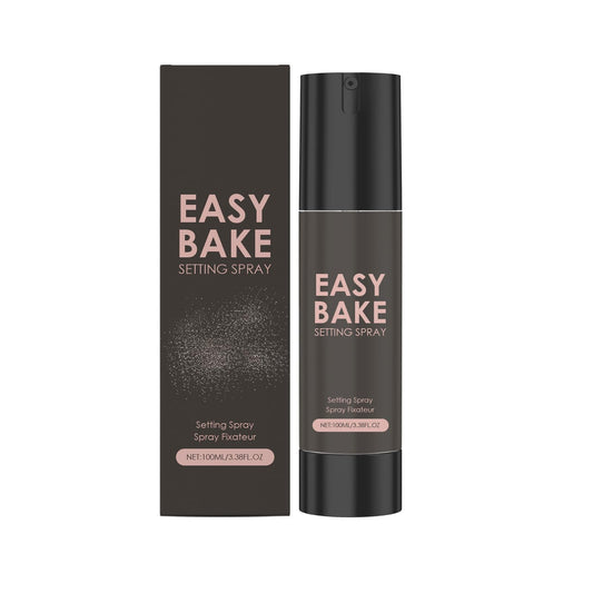 TMIYO Easy Bake Setting Spray bottle ready for daily wear with long-lasting hold.