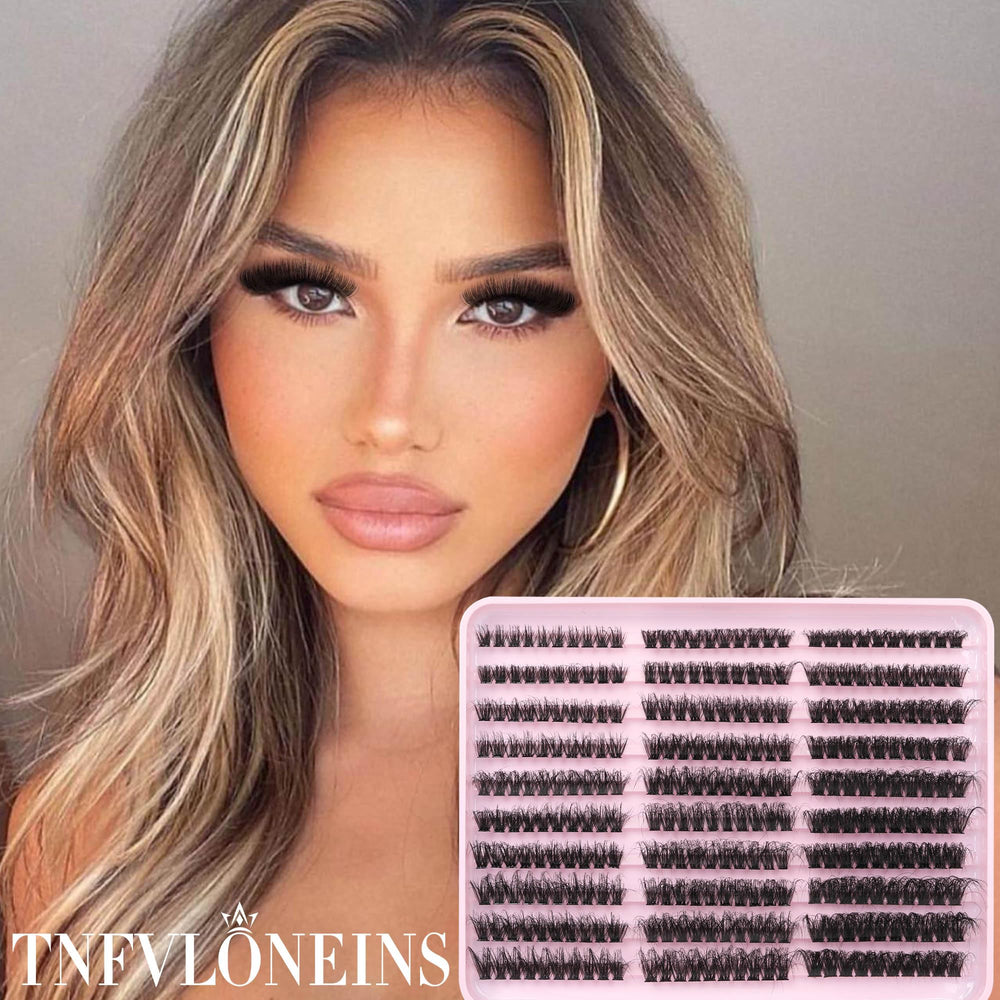 TNFVLONEINS at-home lash extension kit for convenient DIY results.