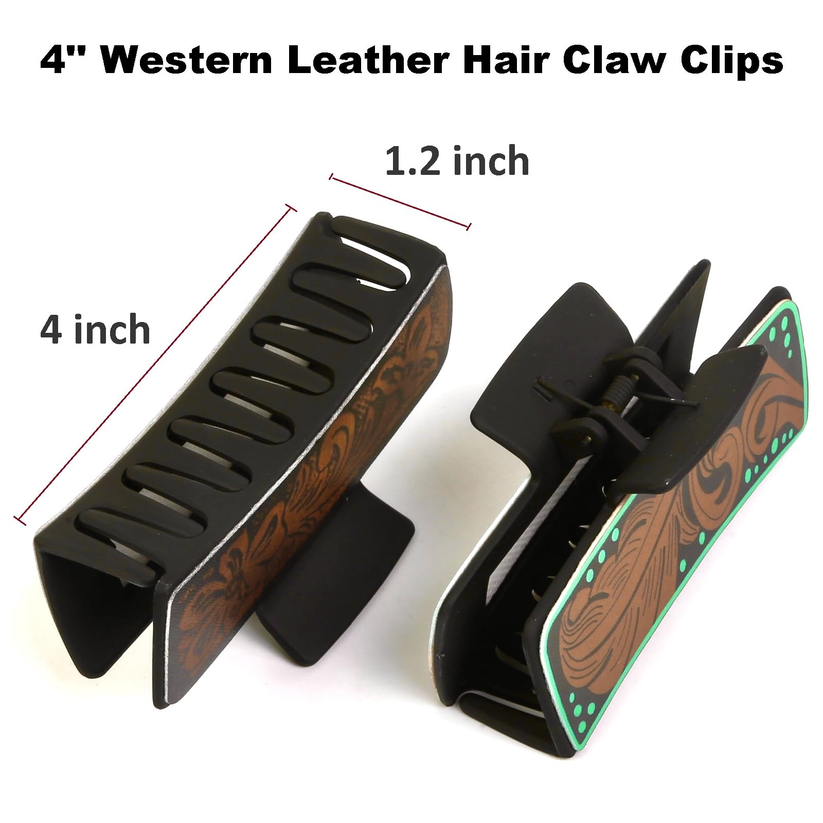Tobeffect thick-hair claw clip secures long styles without slipping