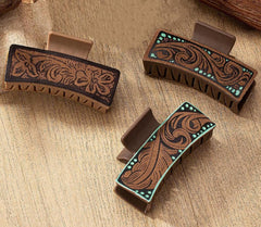 Tobeffect western hair clips 4-inch large secure grip for thick hair