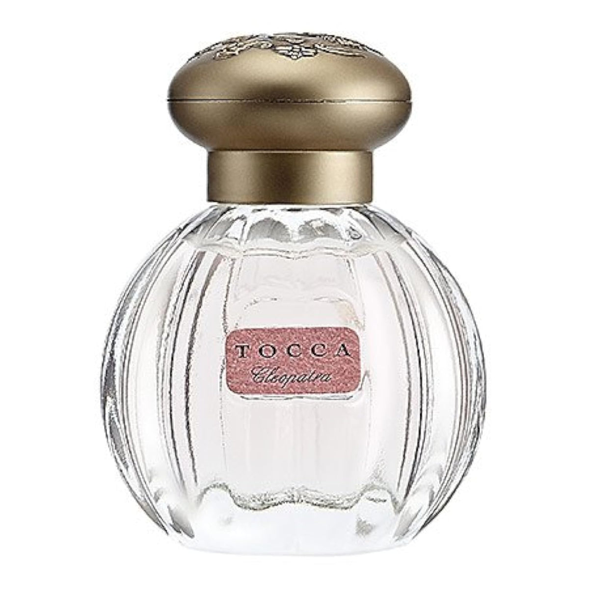 Tocca Cleopatra bottle front showing an elegant silhouette for daily refinement.