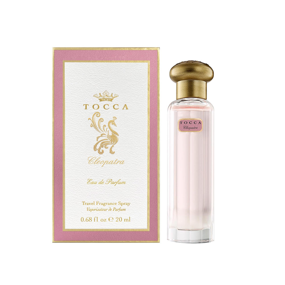 TOCCA Cleopatra jasmine blossom emphasizes exotic floral core with elegant femininity.