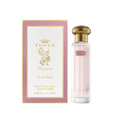 TOCCA Cleopatra jasmine blossom emphasizes exotic floral core with elegant femininity.