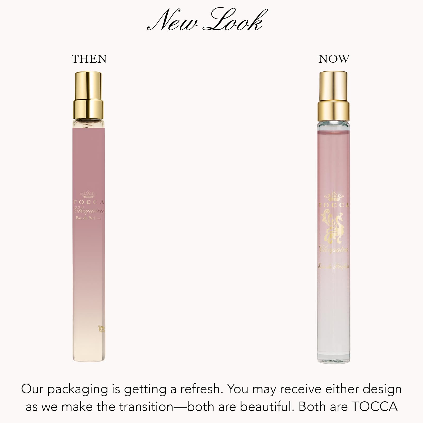 TOCCA Cleopatra gift box packaging, ready to gift on a special occasion.