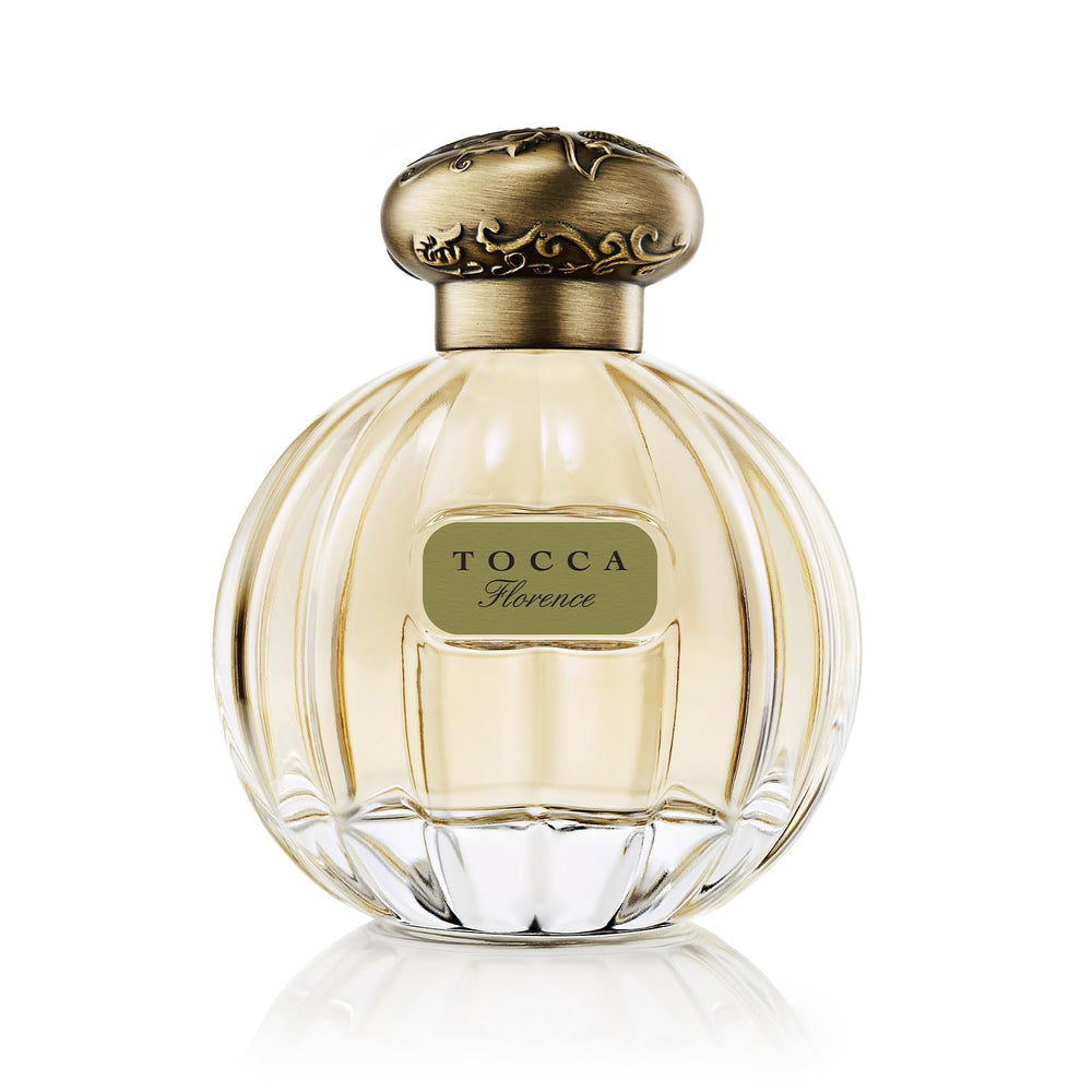 Tocca Florence gardenia detail suggests romantic floral mood for evenings.