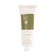 Lifestyle shot of TOCCA Florence Hand Cream on vanity