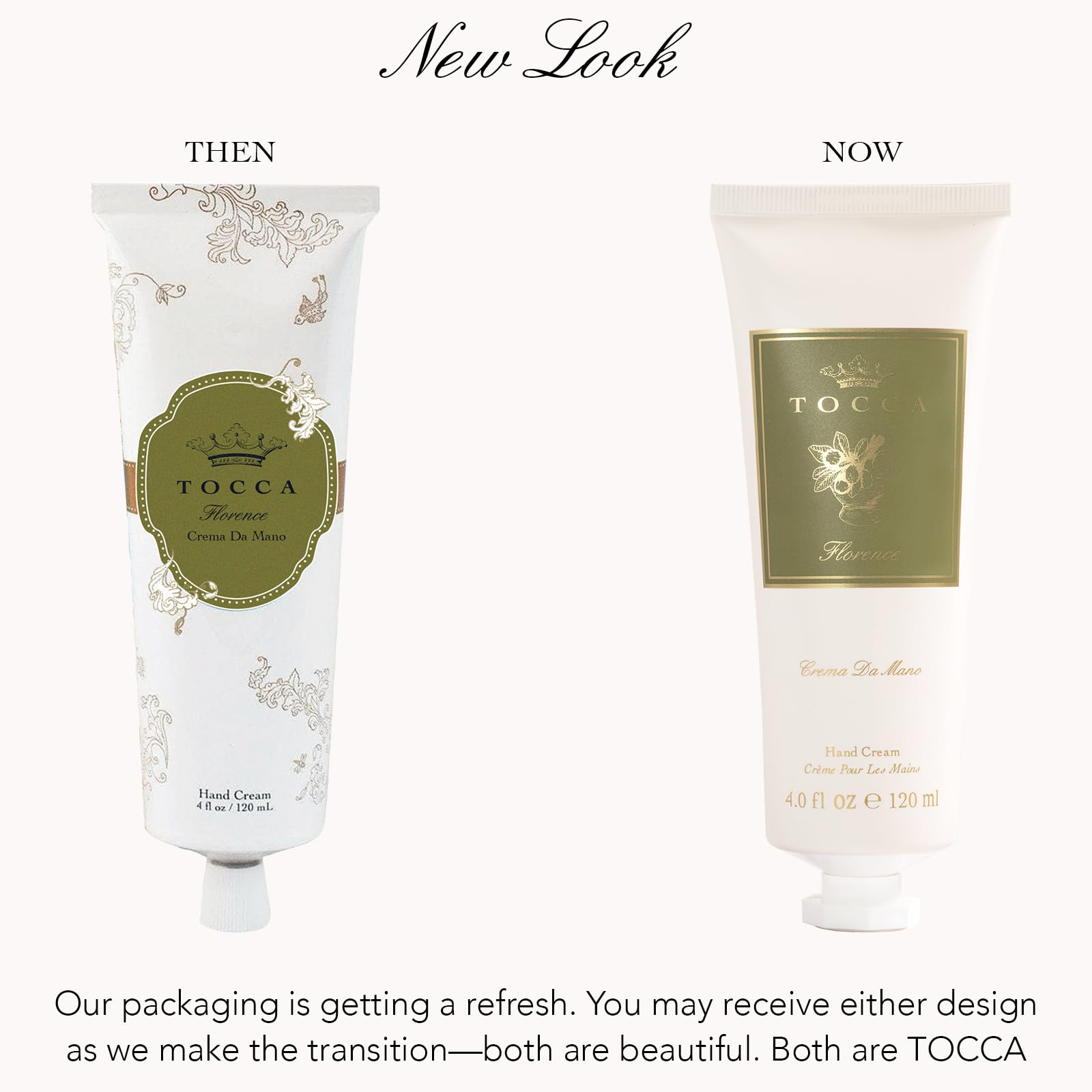 TOCCA Florence Hand Cream pear note nourishes dry skin