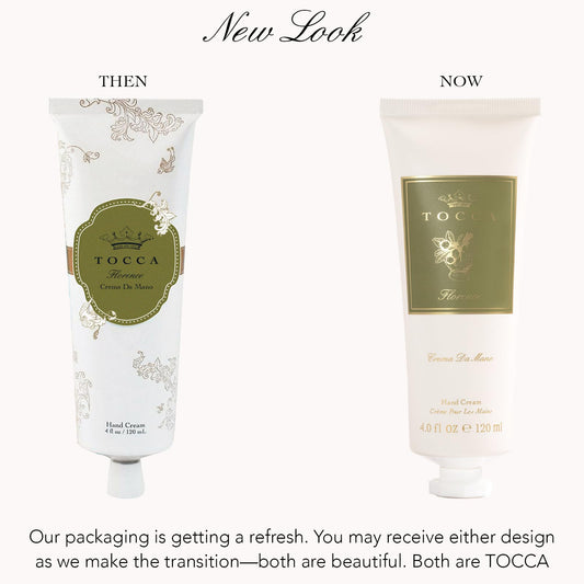 TOCCA Florence Hand Cream pear note nourishes dry skin