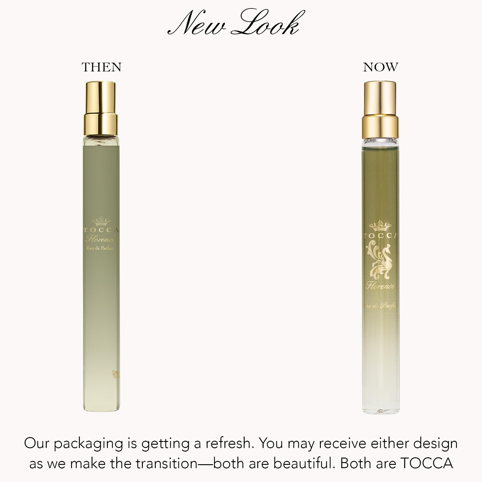 Tocca Florence packaging box highlights elegant, gift-ready presentation.