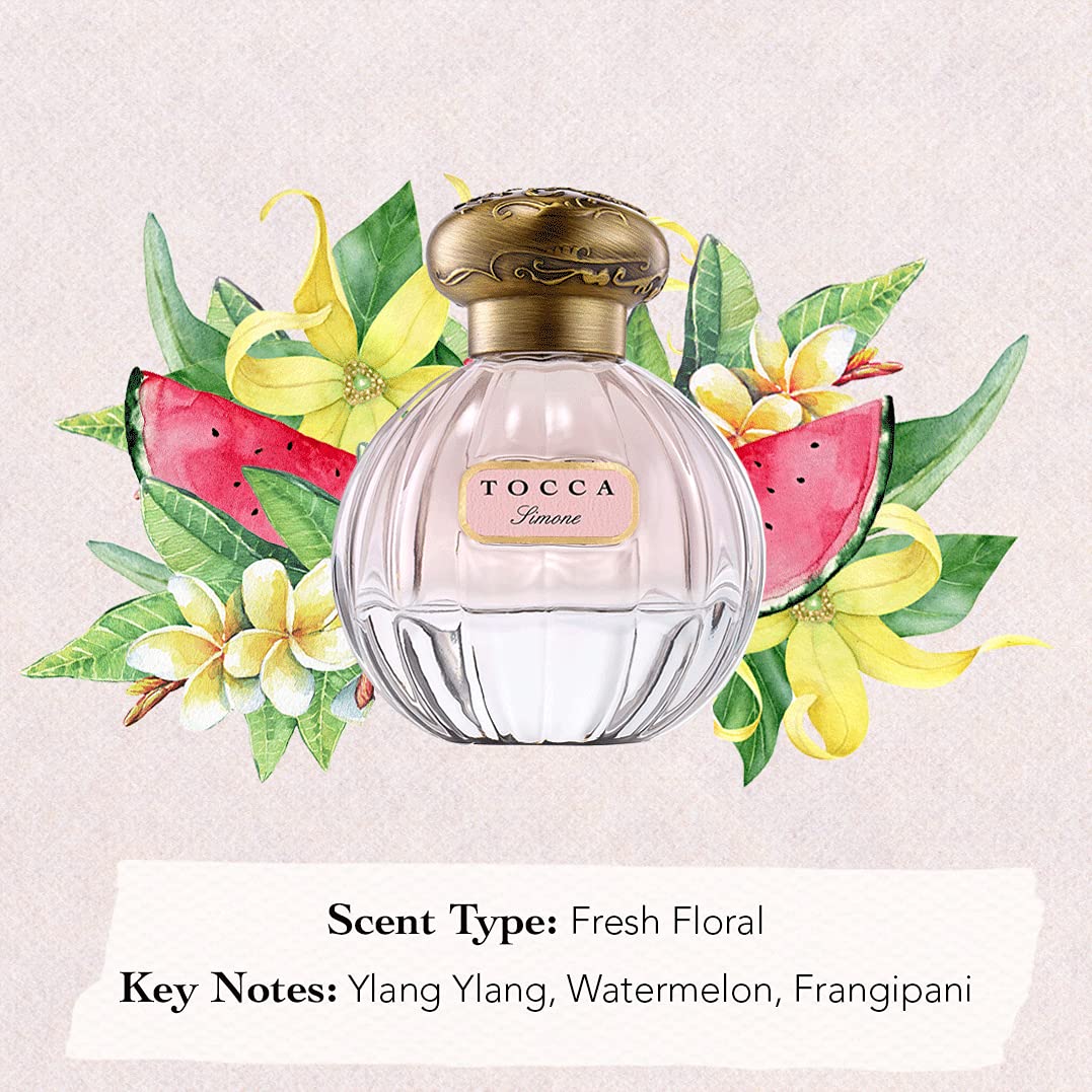 Tocca Simone spray nozzle enables a quick, refreshing spritz.