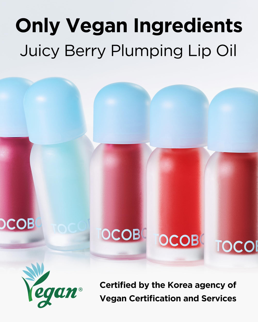 TOCOBO Juicy Berry Lip Oil for daily use delivers a silky gloss feel