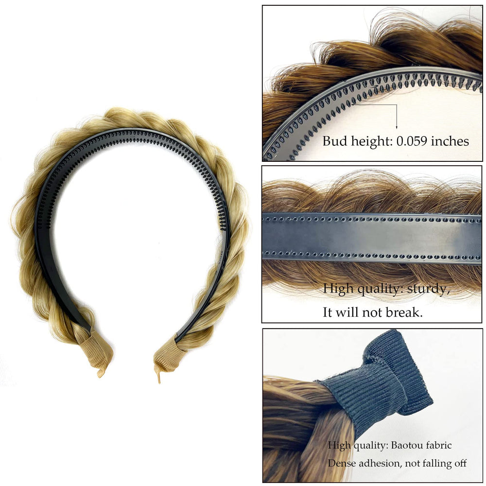 TOECWEGR flatlay of headband with packaging and colors.