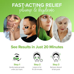 ToGoSpa Green Tea EYES natural mineral blend supports gentle eye care