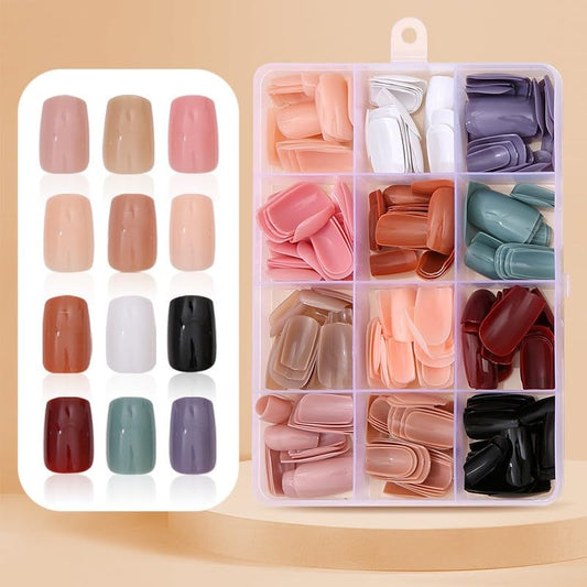 TOGZOM glossy nude pink nails for salon-like finish at home