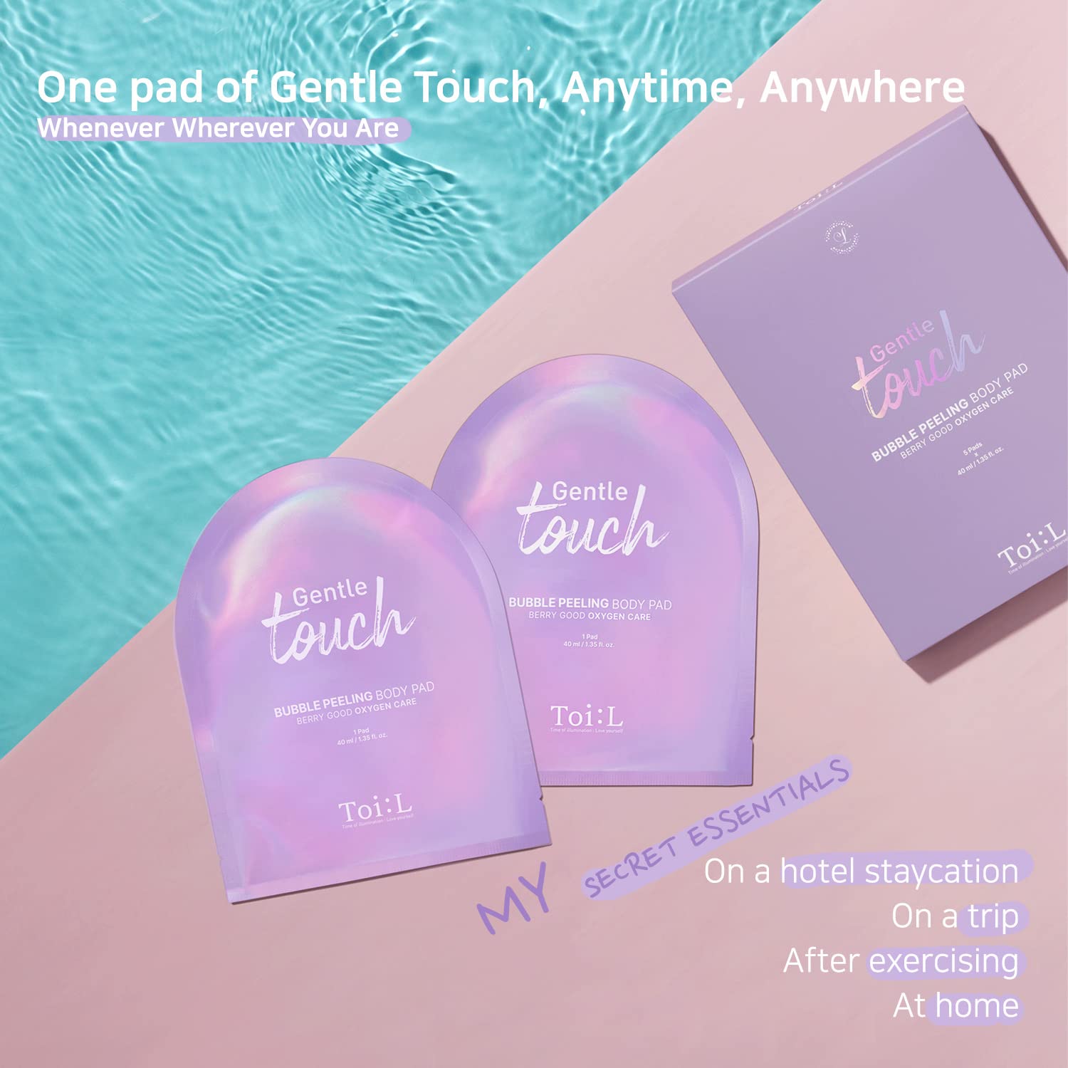 TOI:L dermatologist tested logo indicating skin friendly exfoliation.