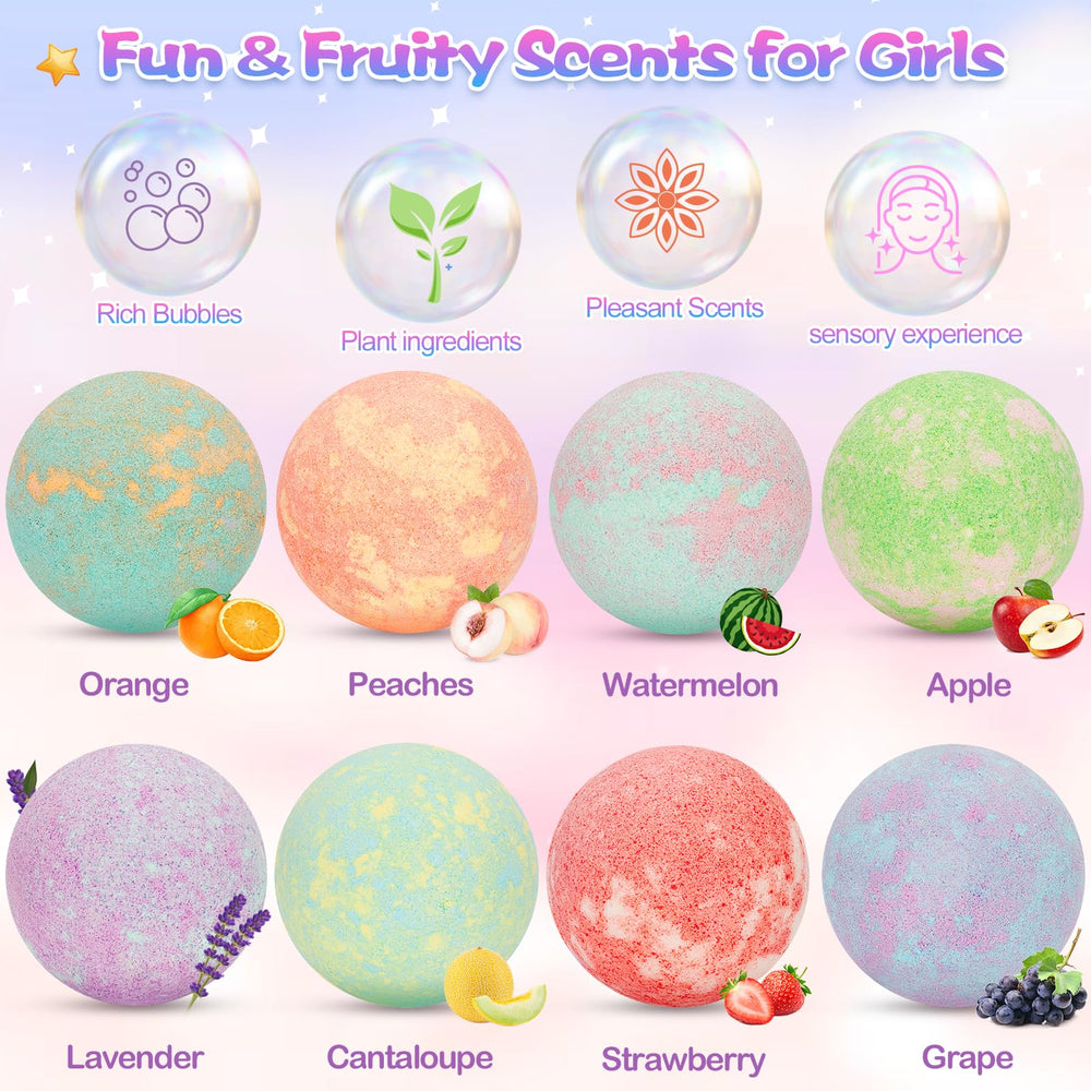 Toidgy organic kids bath bombs with fruity scents brighten bath time.