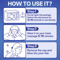 Tolnetr cap massage distributes cleansing formula through hair.