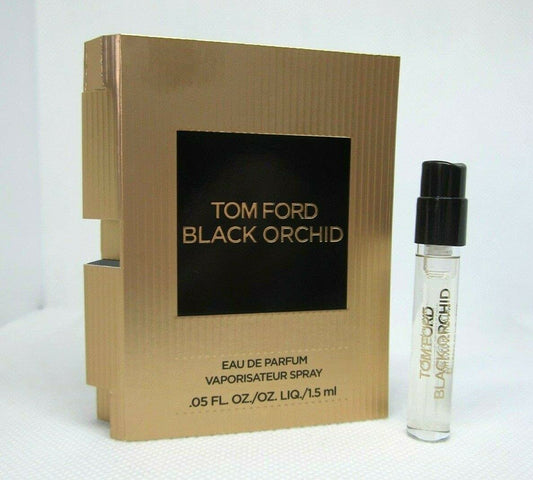 Tom Ford Black Orchid bottle close-up highlights the luxe fragrance and rich notes