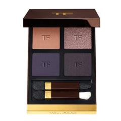 Tom Ford Eye Color Quad Creme 45 Iconic Smoke palette for high-impact, crease-free eye looks