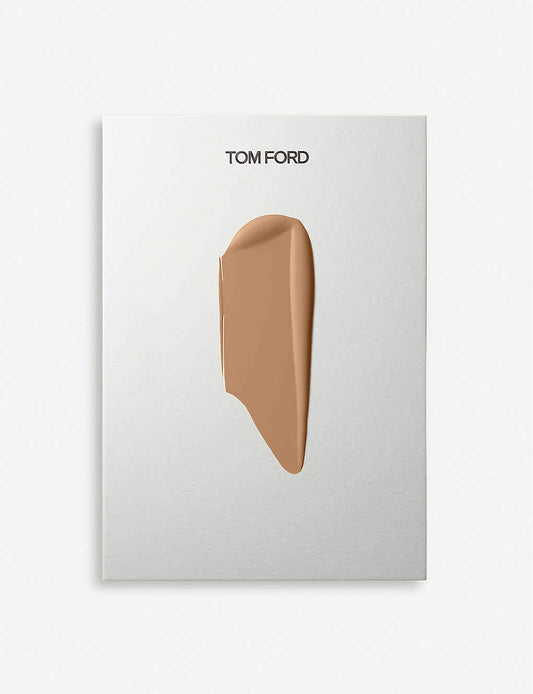 Tom Ford Shade and Illuminate Soft Radiance Foundation texture swatch shows smooth, natural coverage