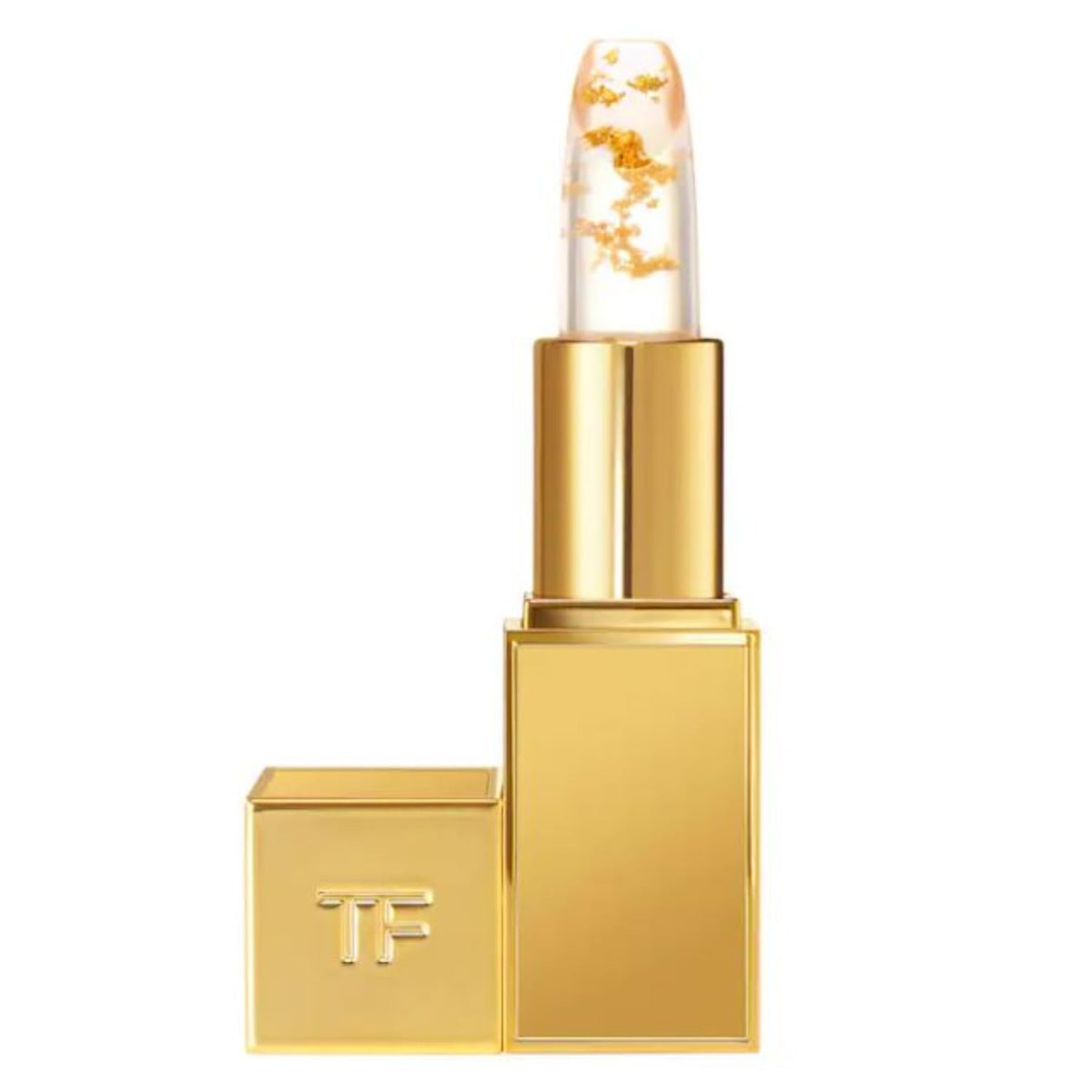 Tom Ford Soleil Lip Blush Z09 Soleil with gold flecks for radiant sheer pink finish.