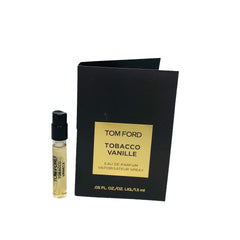 Tom Ford Tobacco Vanille sampler spray vial, compact travel-friendly option for scent trials.