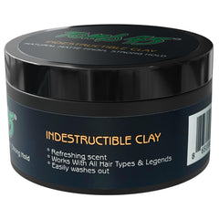 Tomb45 Indestructible Hair Clay supports all hair types for tame frizz