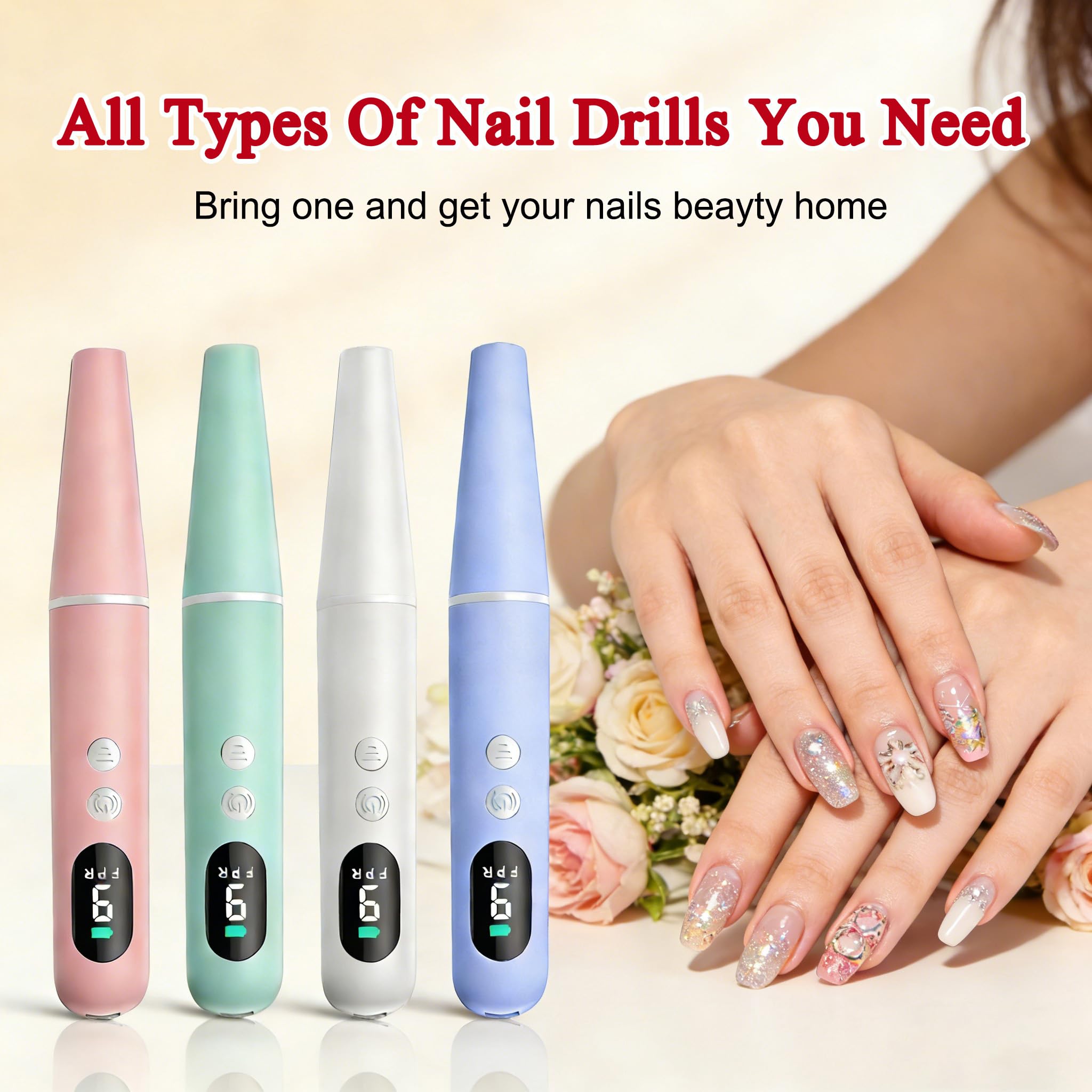 TOMETOTES nail drill operates whisper-quiet with reliable thermal control.