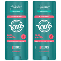 Tom's of Maine Rose Vanilla provides all-day freshness