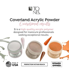 TONES Coverland adhesion and flexibility support strong bond while allowing natural nail movement.