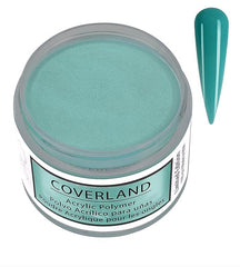 tones coverland april showers acrylic powder close-up for vibrant color and smooth finish
