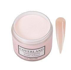 TONES Coverland Dolce Vita color powder jar closeup shows rich coverage for nail art.