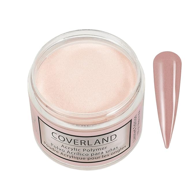 TONES Coverland Iconic powder jar shows vibrant color for durable, salon-quality nails