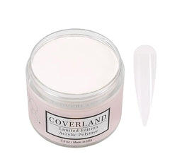 TONES Coverland Light White powder jar for vibrant full-coverage nails