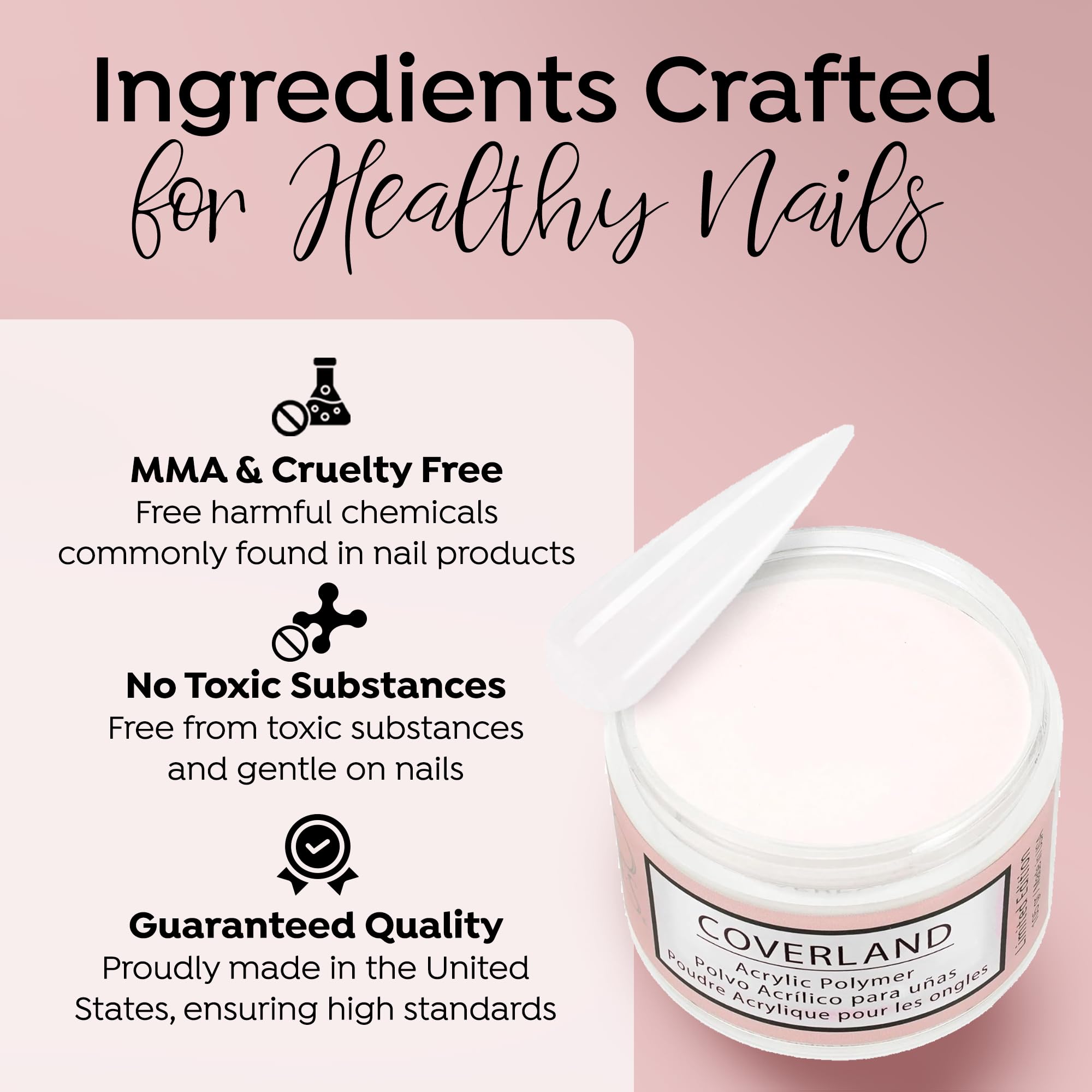 TONES Coverland Perfect White self-leveling coverage for smooth, even application