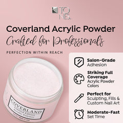 TONES Coverland Petite Goyave swatch demonstrates long-lasting coverage