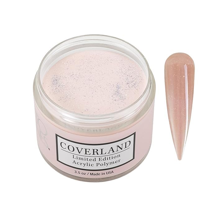 TONES Coverland Sexy Brown bottle showing premium acrylic powder for vibrant color