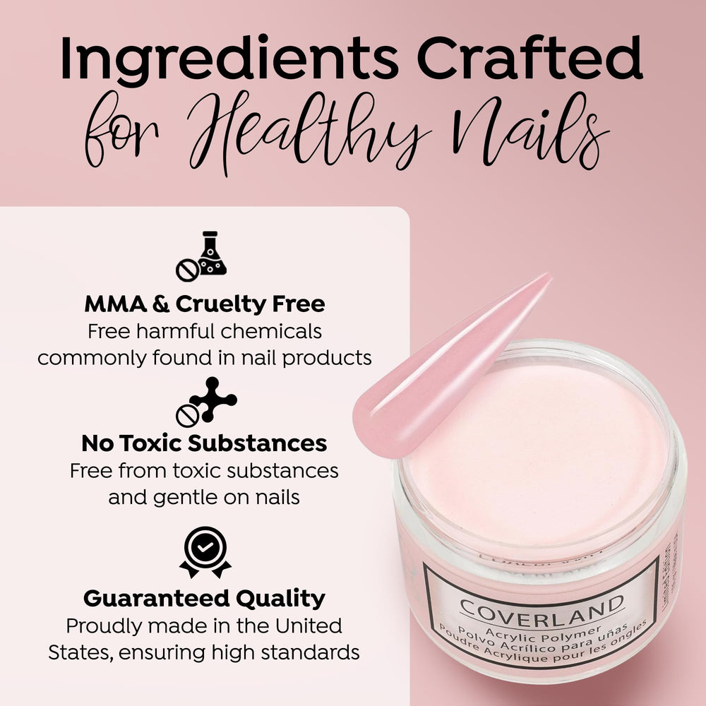 TONES Coverland Sweetheart nail-art setup showcases precise shaping and bold design
