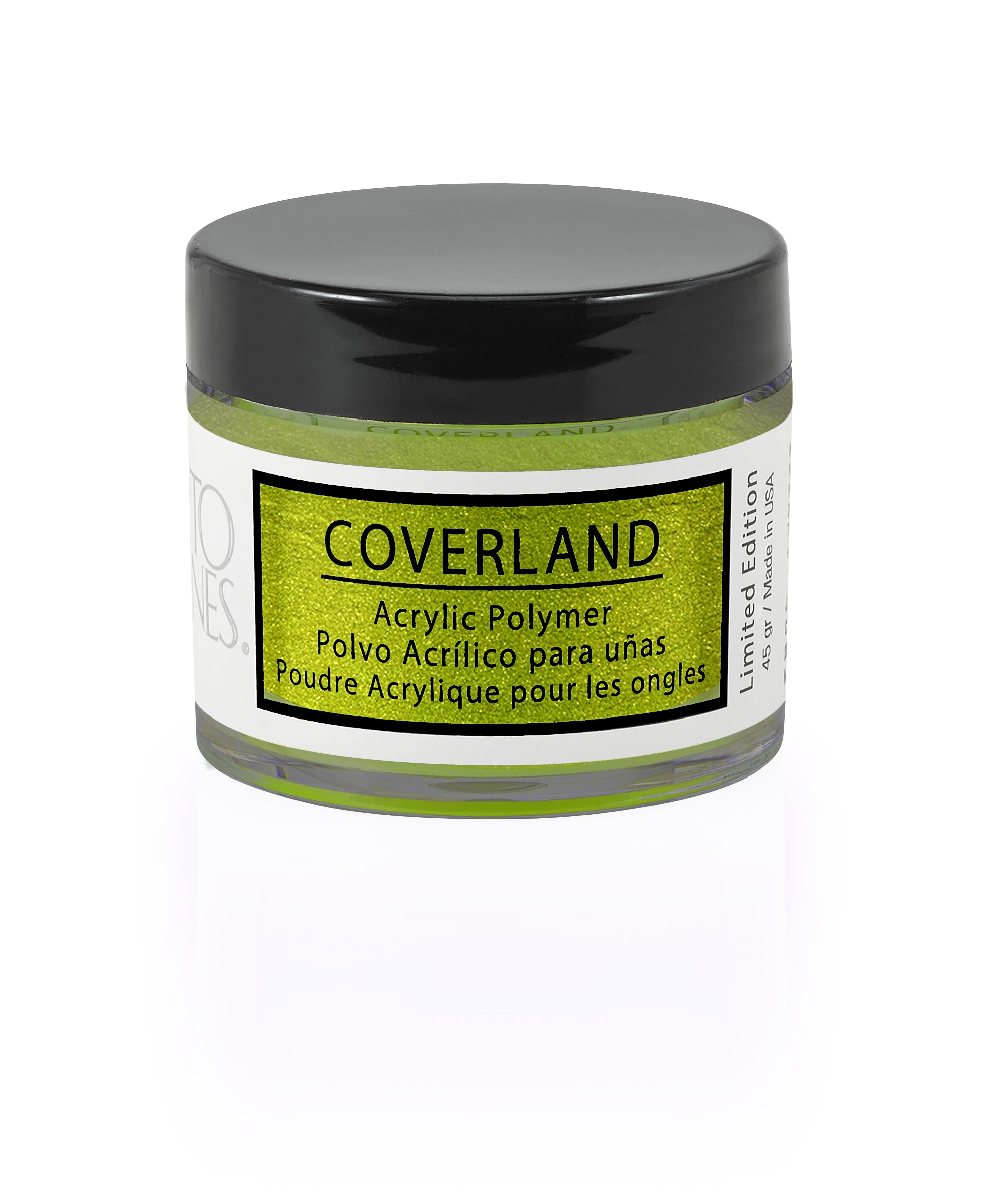 TONES Greench Coverland nail design application demonstrates precise sculpting and control.