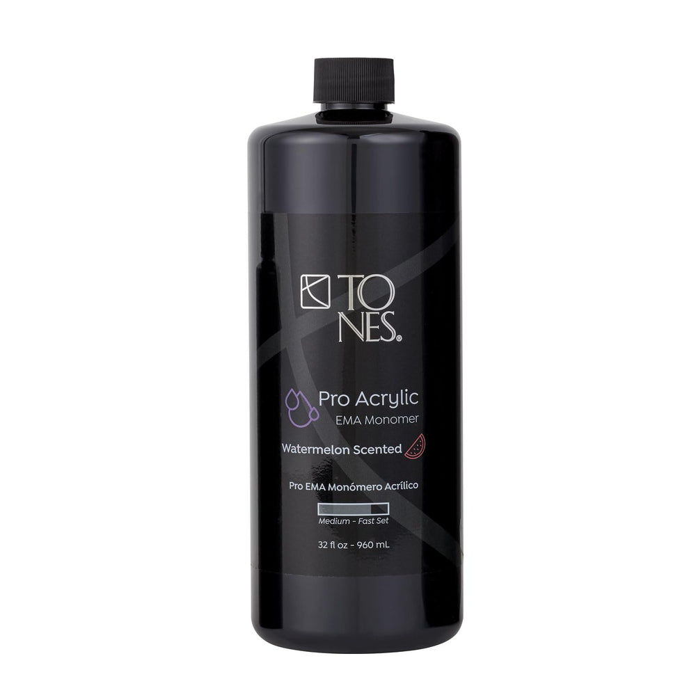 TONES Watermelon EMA Monomer bottle neutralizes odors during nail services
