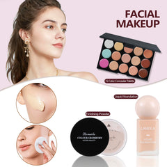 TooAemiS makeup kit foundation bottle with smooth, even tone and natural finish