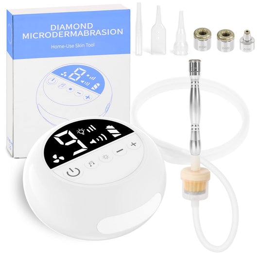 TopDirect Mini with diamond-tip close-up for professional-level exfoliation at home