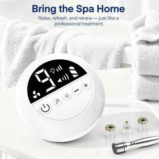 TopDirect Mini shows nine suction levels for customizable pore cleansing