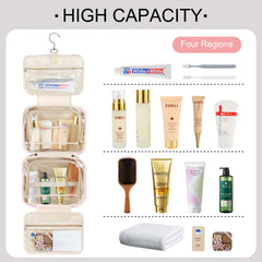 TOPEAST multi-compartment design keeps bottles upright and easy to grab.