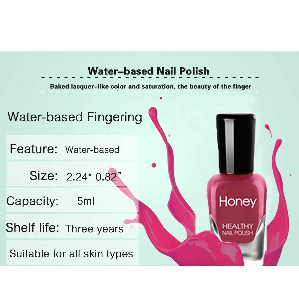 Tophany non-toxic eco-friendly formula safe for adults and teens