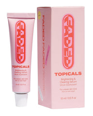 Topicals Faded bottle pour demonstrates easy daily application for brightening routines