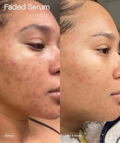 Topicals Faded serum on vanity ready for daily routine